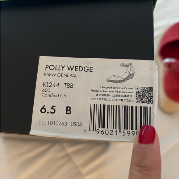 Kate Spade Vibrant Red Espadrille - Picture 2 of 8